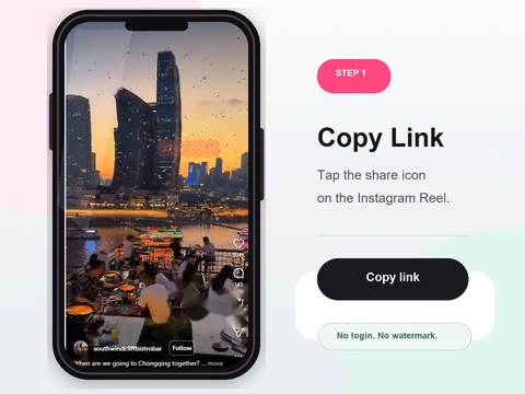 Step 1 - Copy the Reel or post link